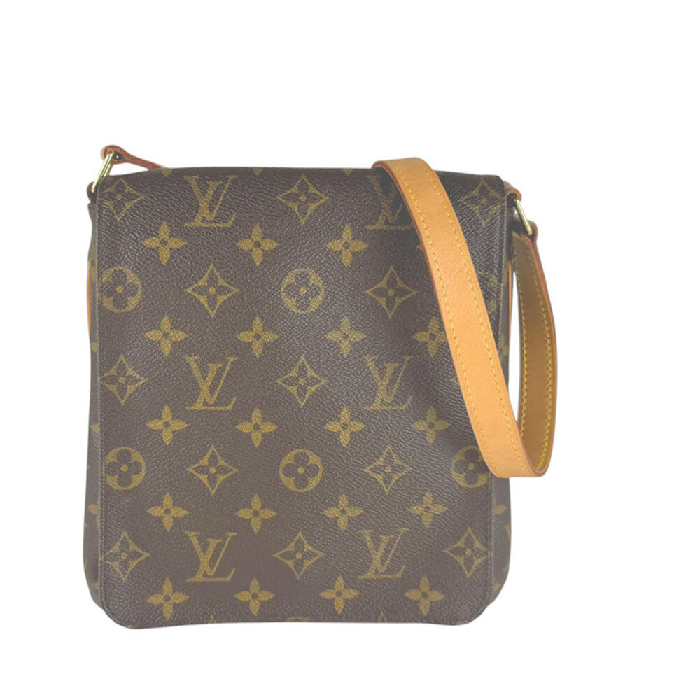 Louis Vuitton LOUIS VUITTON Shoulder Bag Monogram Musette Salsa Canvas Brown ...